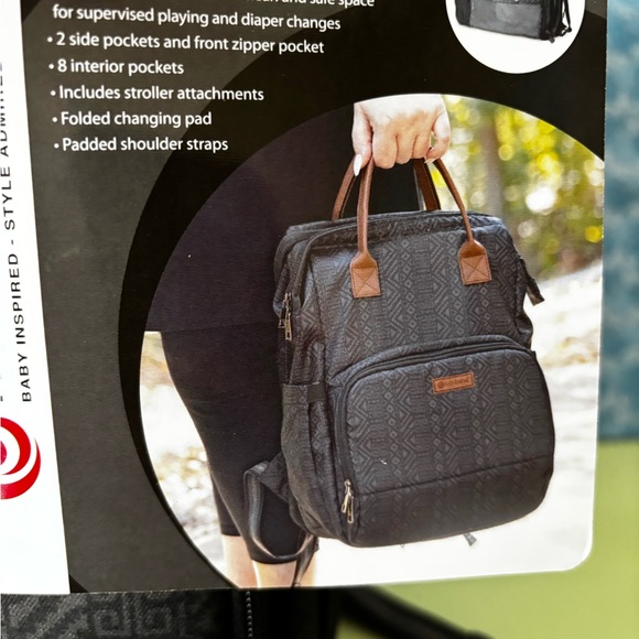 Diaper backpack - Picture 3 of 4